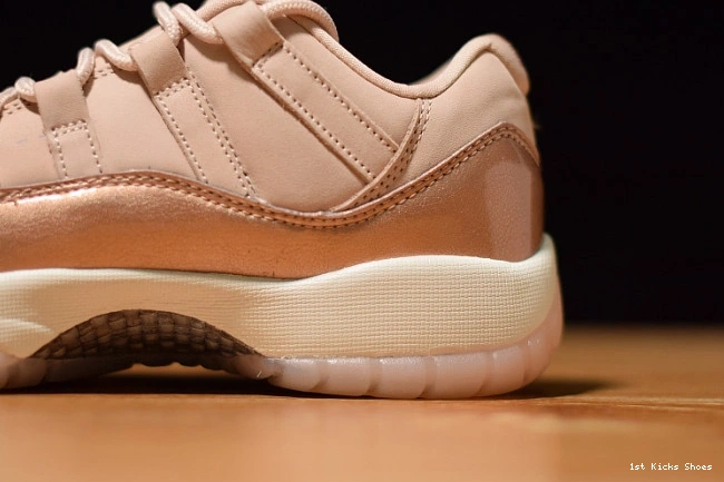 1st Kicks Low Air AH7860-105 Gold Rose Jordan GS 11 0813